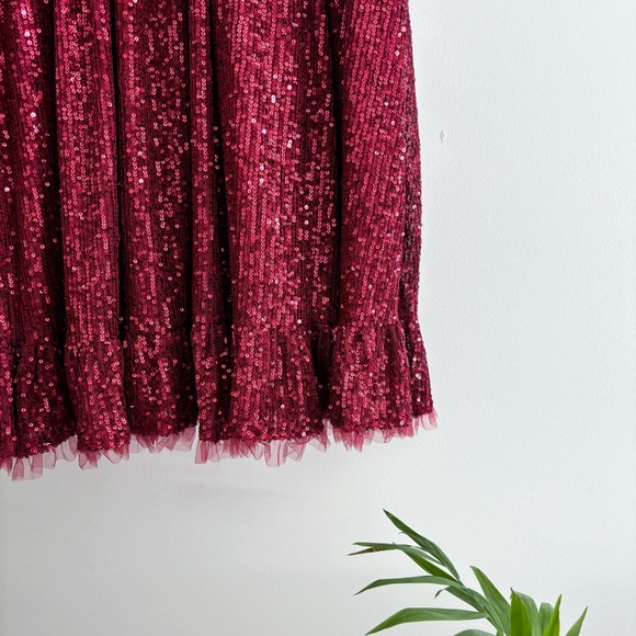 NWT sequin babydoll dress - Picture 2 of 8
